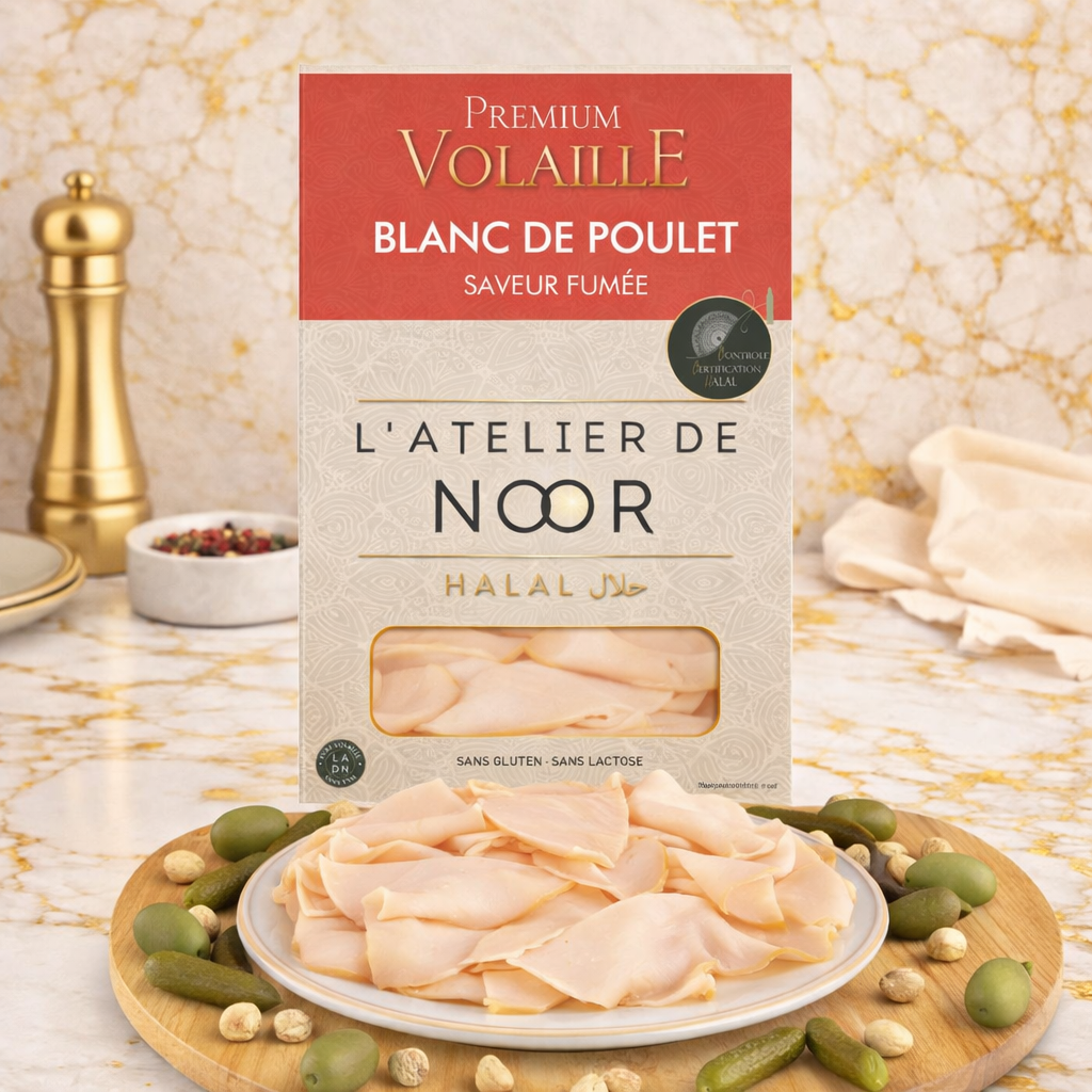 L'Atelier de Noor - BLANC DE POULET SAVEUR FUMÉE