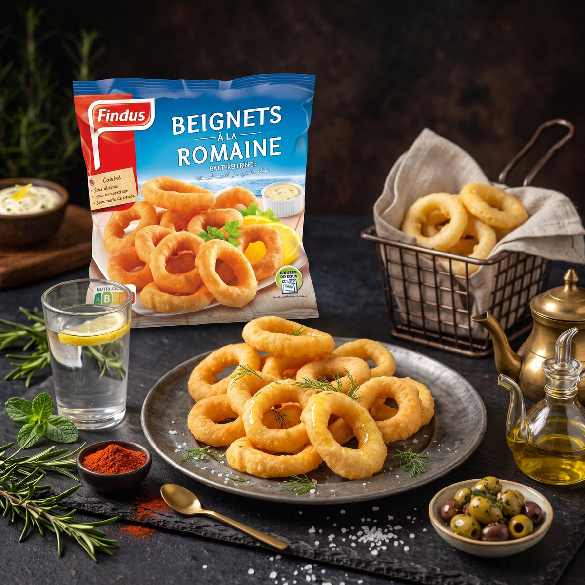 Findus - Beignets à la Romaine 490g